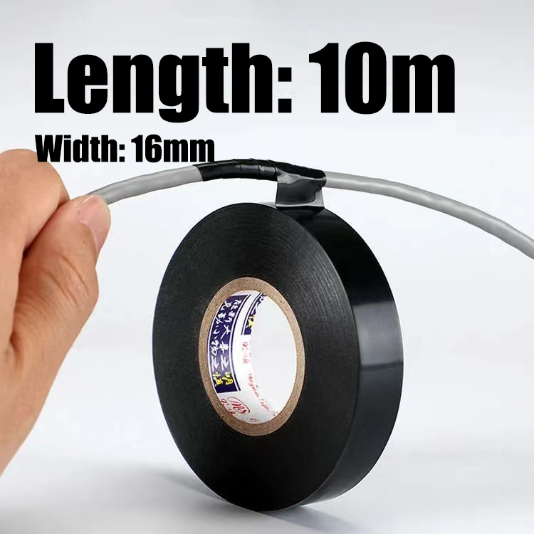 ECOL 1PC Electrical Tape Wire Strong Insulating Electrical Tape Black