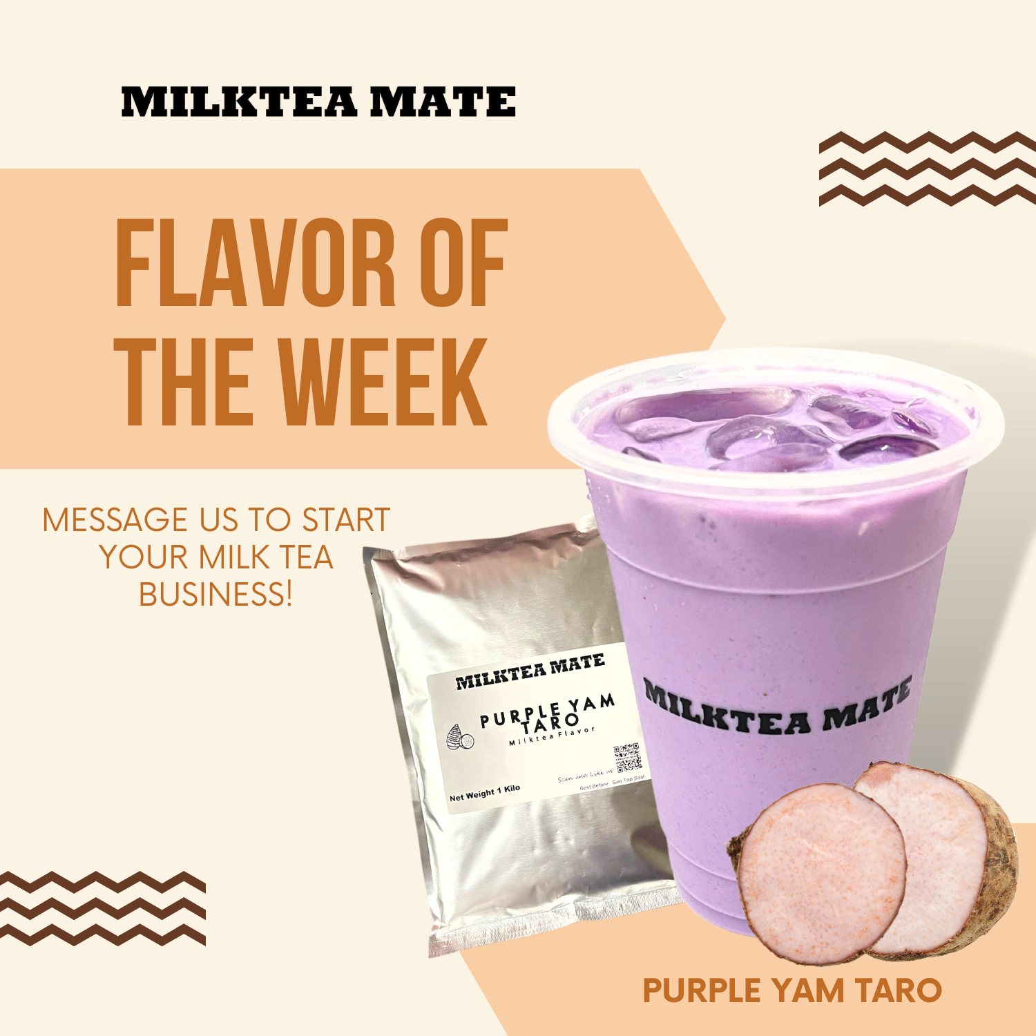 MILKTEAMATE PURPLE YAM TARO | Lazada PH