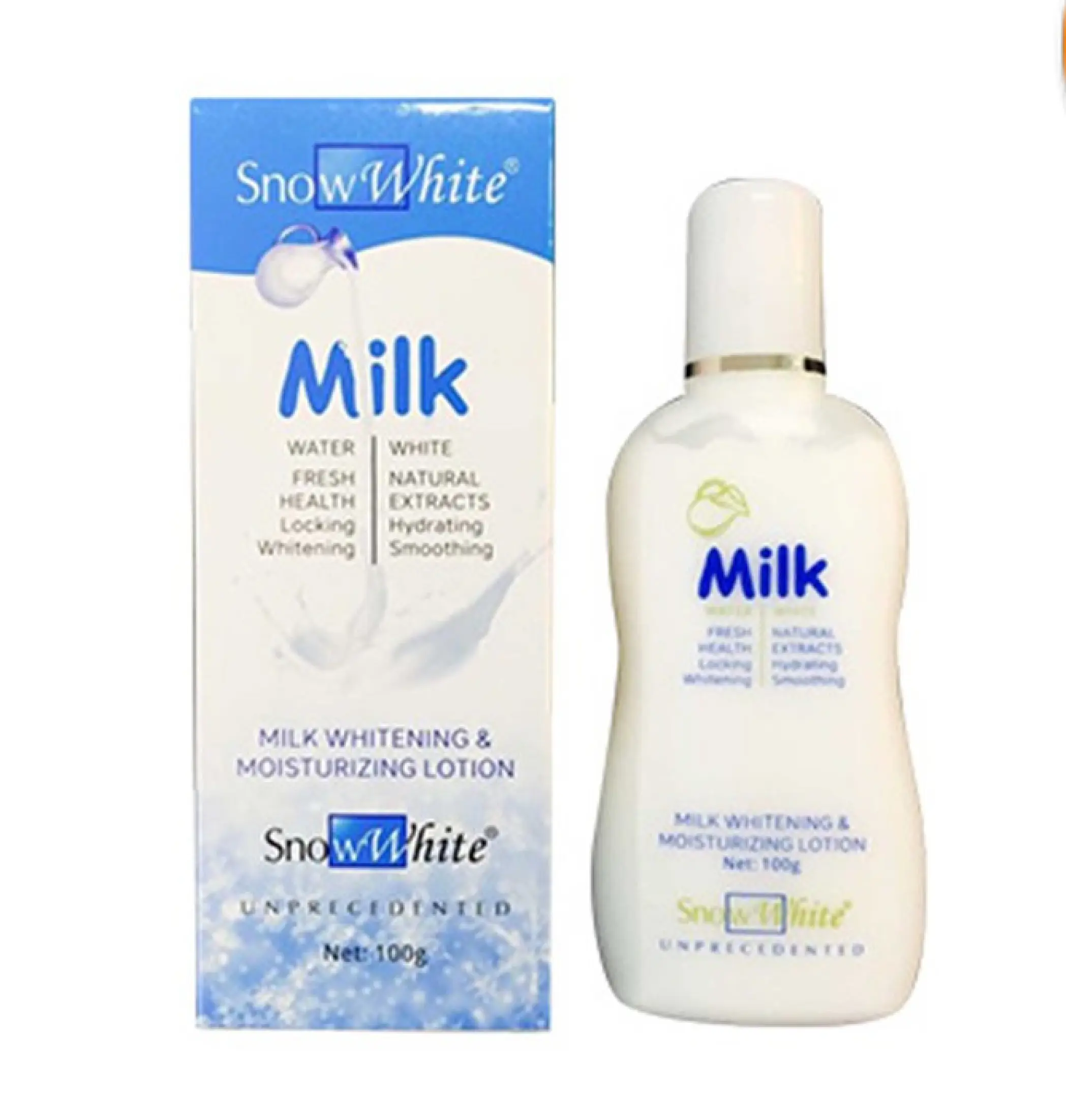 whitening and moisturizing lotion