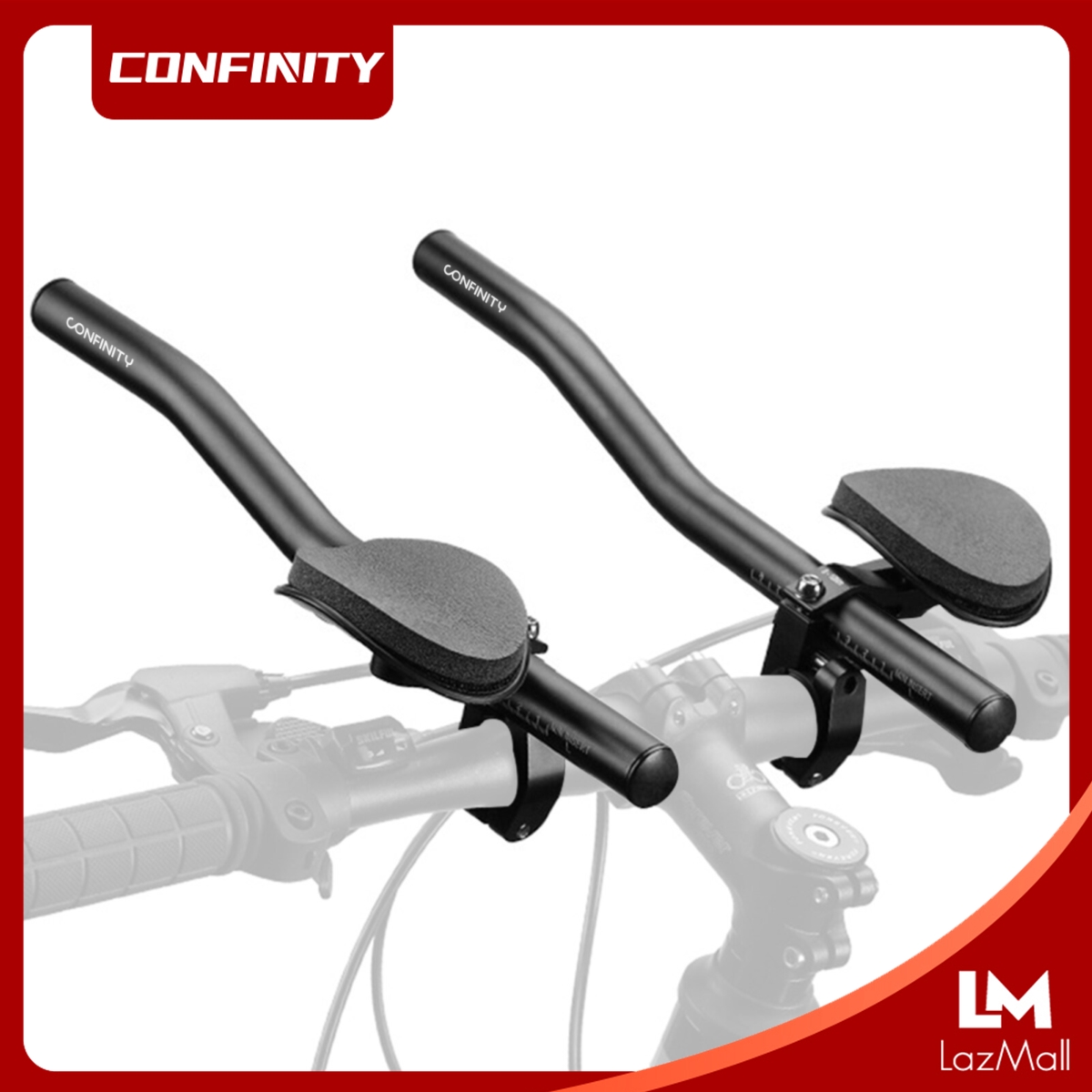 CONFINITY Bicycle Rest Handlebars Adjustable Bicycle Triathlon