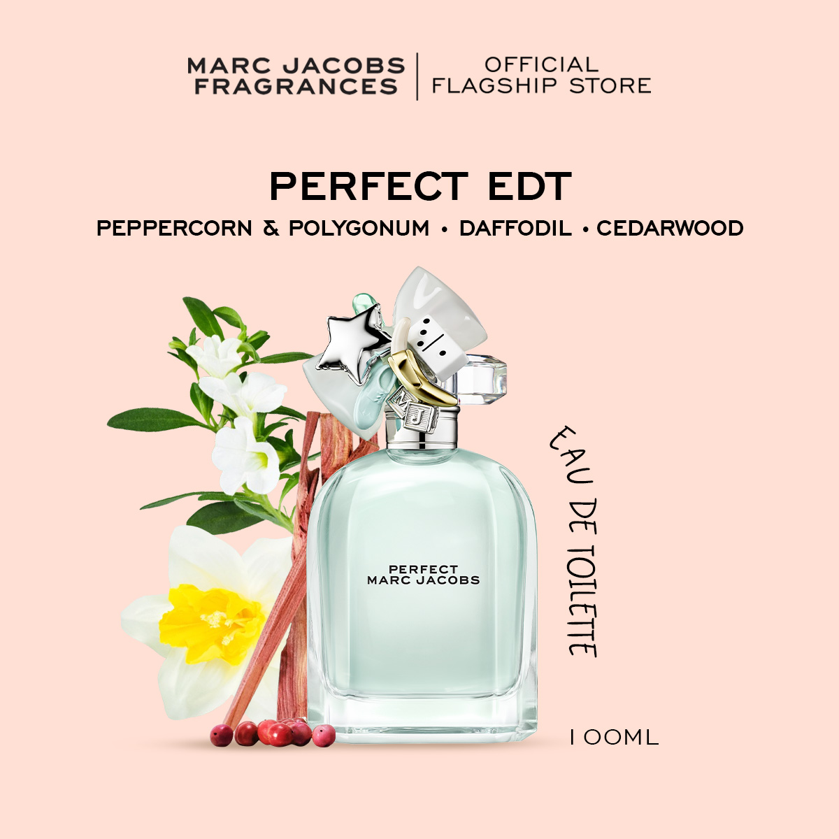 Marc Jacobs Perfect Eau de Toilette 100ml Marc Jacobs Lip Gloss