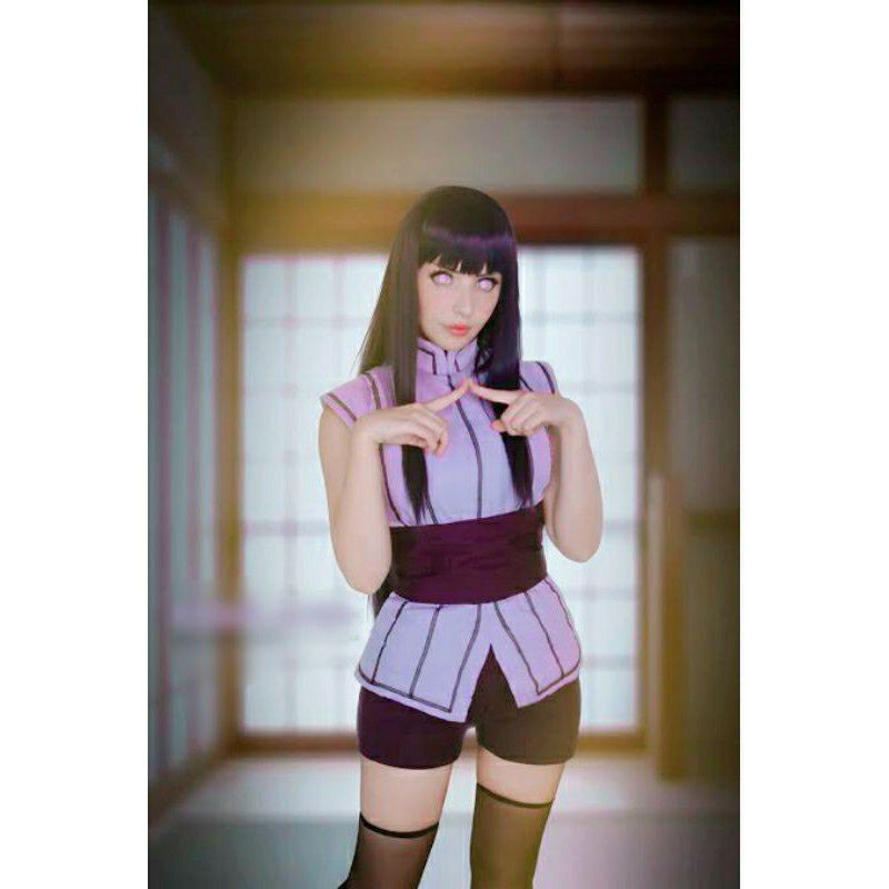 Costume+Wig ] • Hinata Naruto Anime Cosplay Costume | Lazada PH