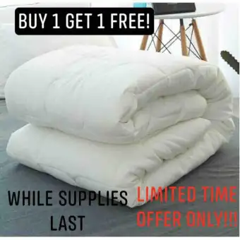 Buy 1 Get 1 Duvet Filler Comforter Blanket Queen Size Lazada Ph