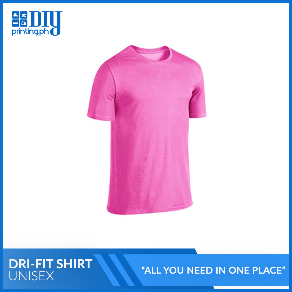 Neon pink dri fit sales shirt