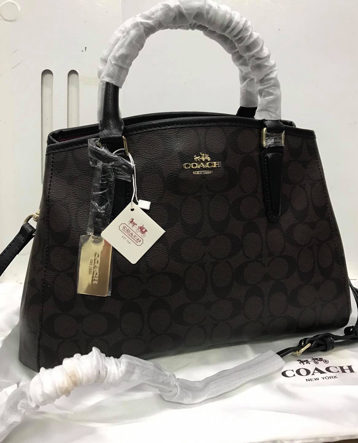 coach charlie shoulder bag