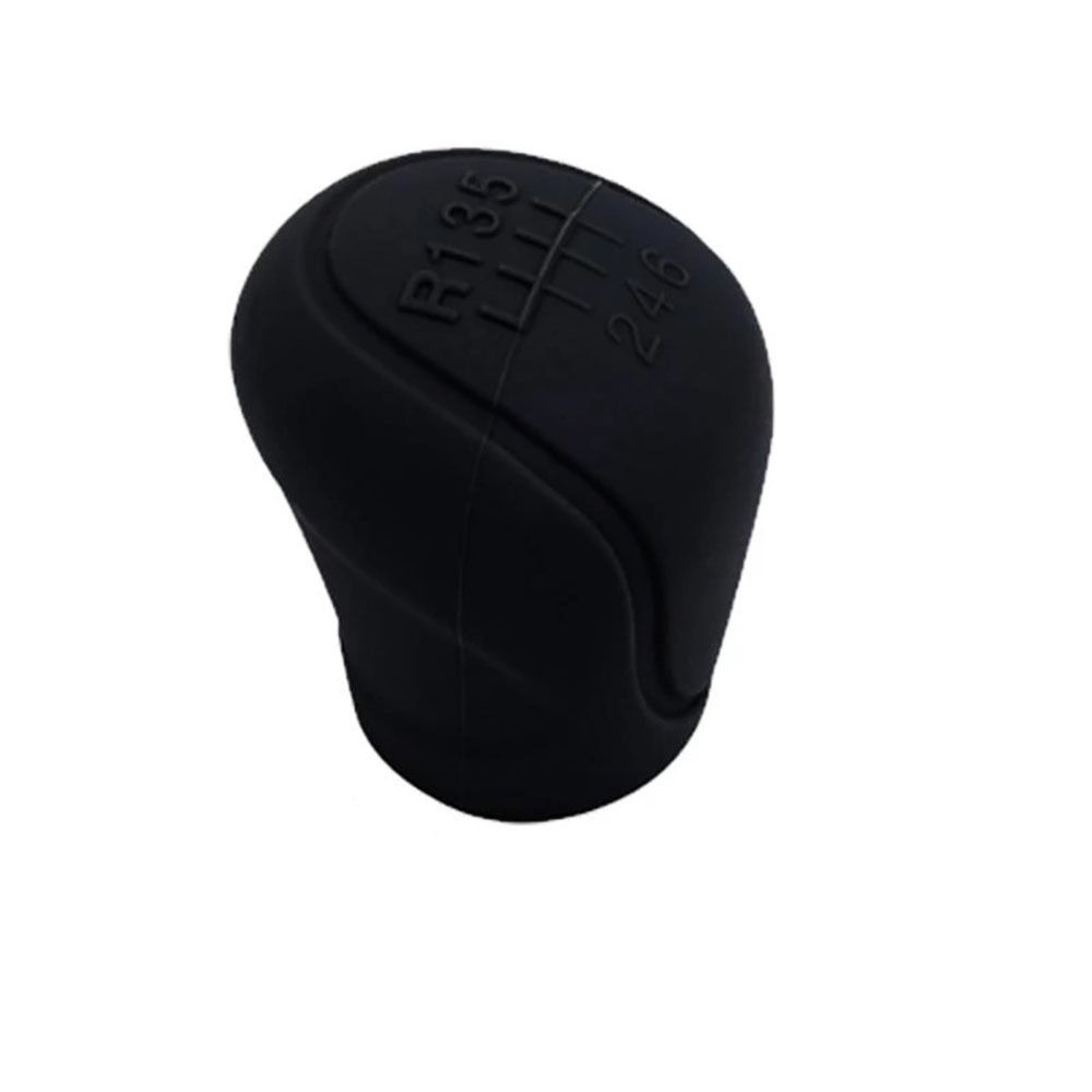 TRANA 2pcs Bền Cần số tay Nội thất xe hơi Silicone Chống trượt Bọc núm cần sang số xe ô tô Bọc bảo vệ tay cầm Bọc núm cần sang số Bọc cần sang số