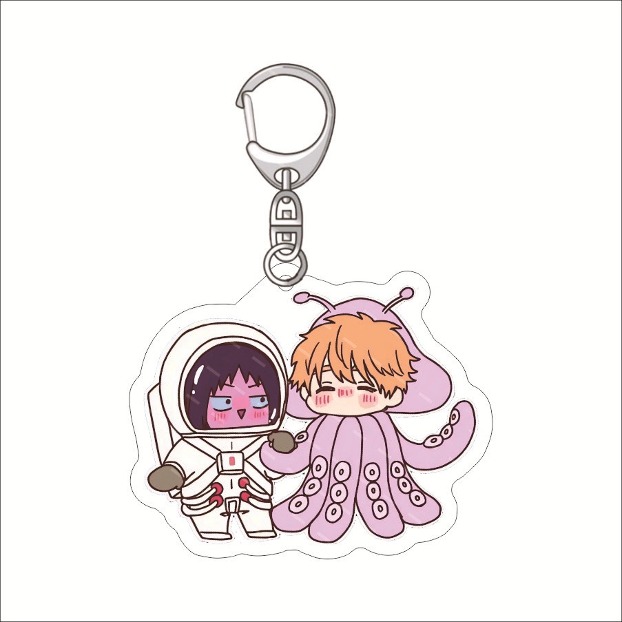 Anime Keychain Skip and Loafer Iwamura Mitsumi Sosuke Shima Kawaii Figure  Charms Acrylic Keyring Bag Pendant Ornament Fans Gifts - AliExpress