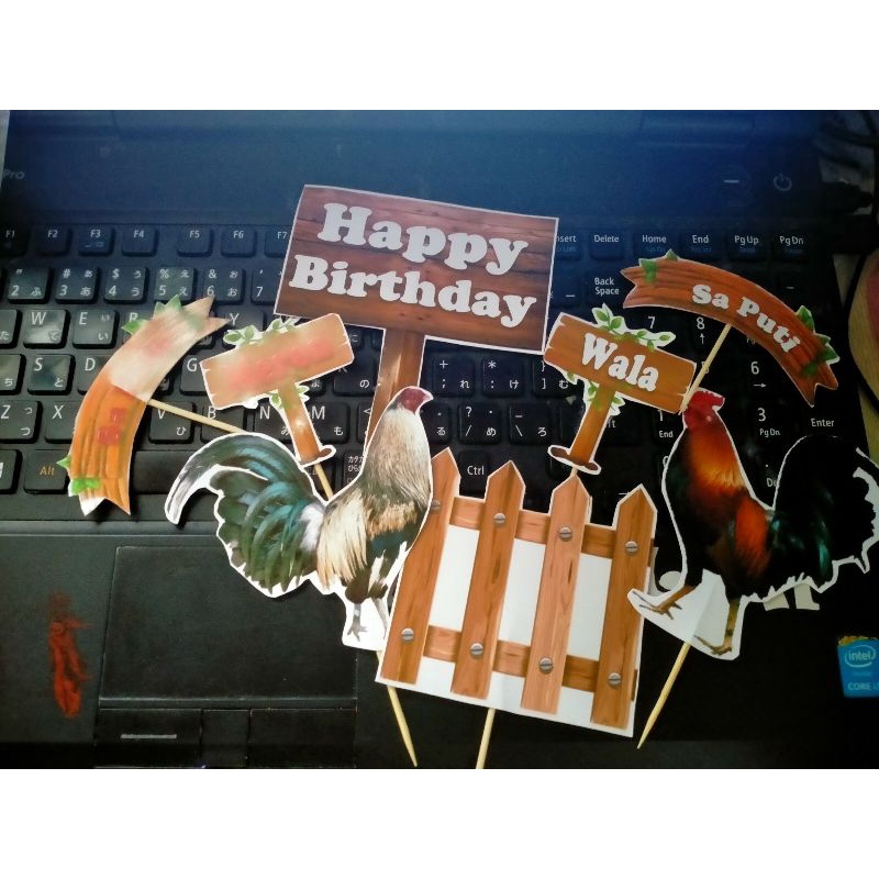 Sabong Cake Toppers Free edit of name belt for men | Lazada PH