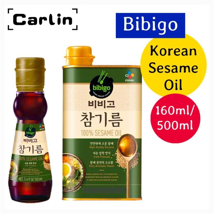 Carlin Cj Bibigo Sesame Oil 100 Korean Sesame Oil Lazada PH