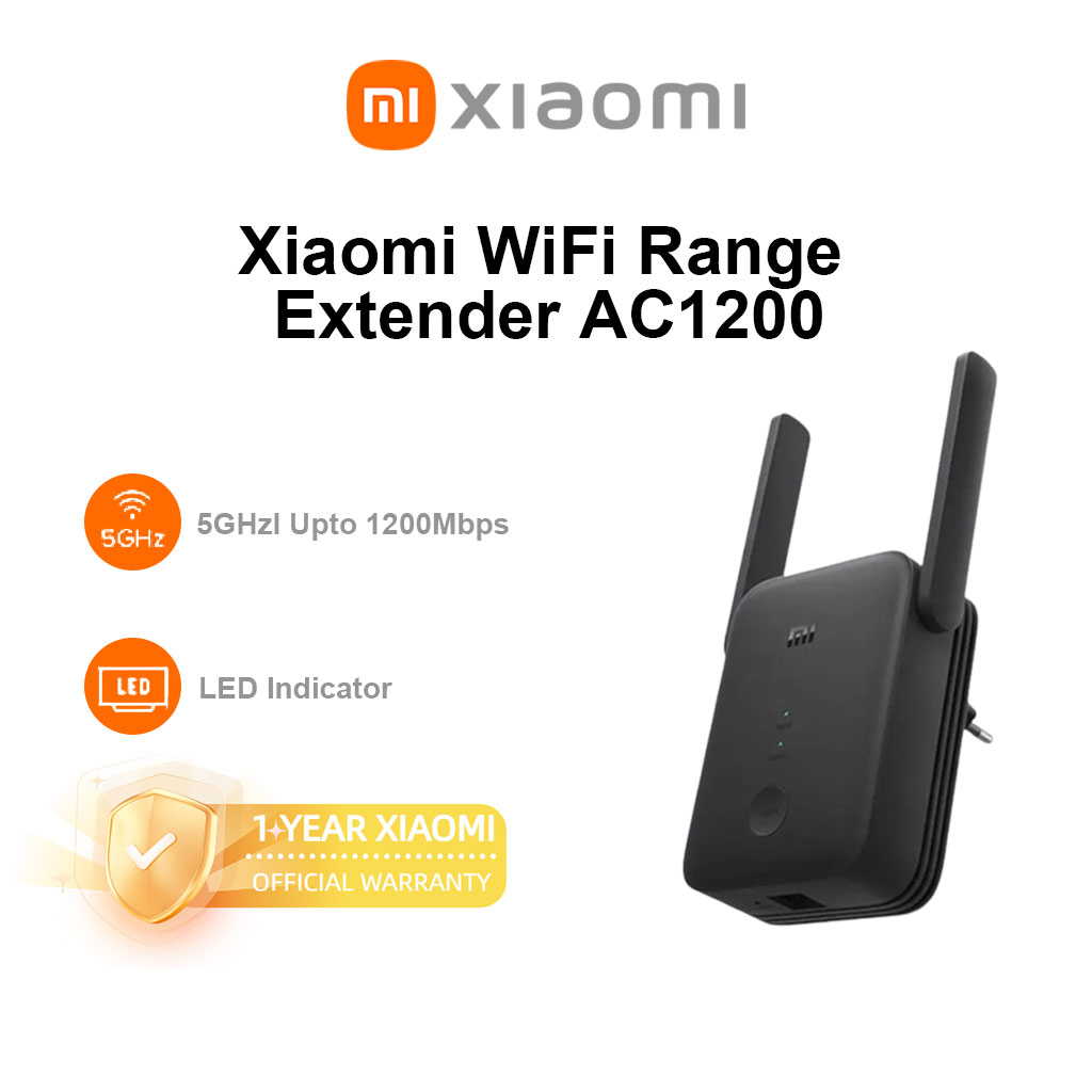 Xiaomi Mi Wifi Extender AC1200 1200Mbps Wi-Fi Signal Amplifier  Booster Dual Band