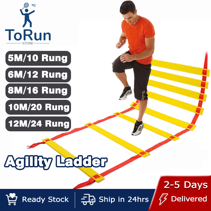 Agility Ladder Speed Ladder 5m/6m/8m/10m/12m/Rope Soccer