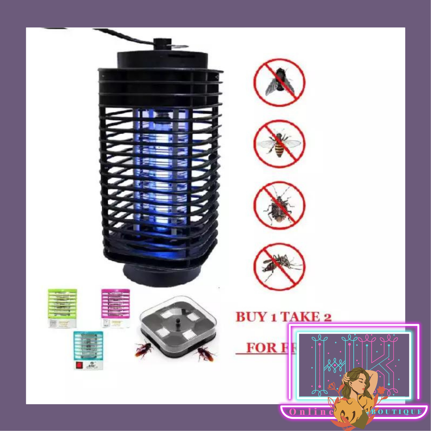 Electric Mosquito Insect Zapper Killer With Dinwang 388/DW777 Electron