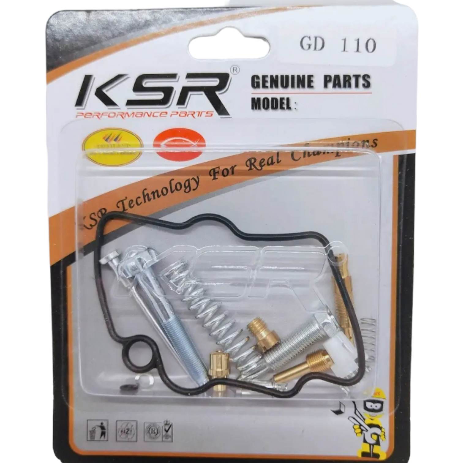 CARBURATOR REPAIR KIT GD110 KSR THAILAND PARTS Lazada PH