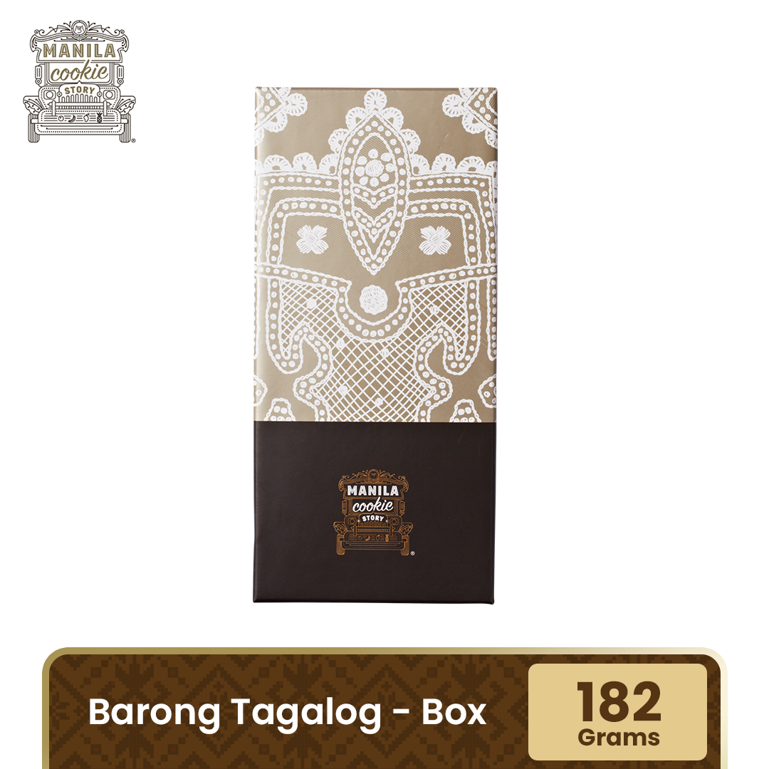 Manila Cookie Story Barong Tagalog weaving Handmade Gift Box 14