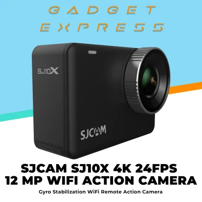 SJCAM SJ10 X Gyro stabilization WiFi Remote Action Camera 4K/24FPS Camera 12 MP