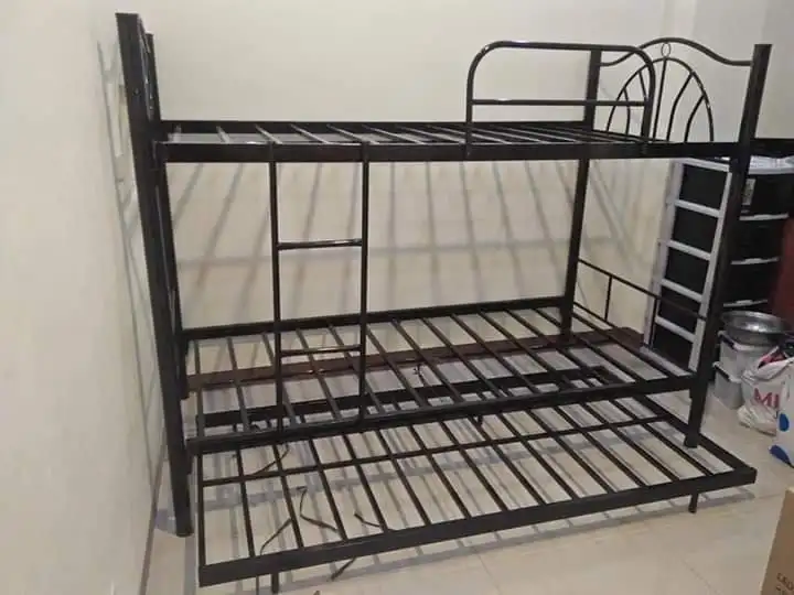 double bunk bed with pull out