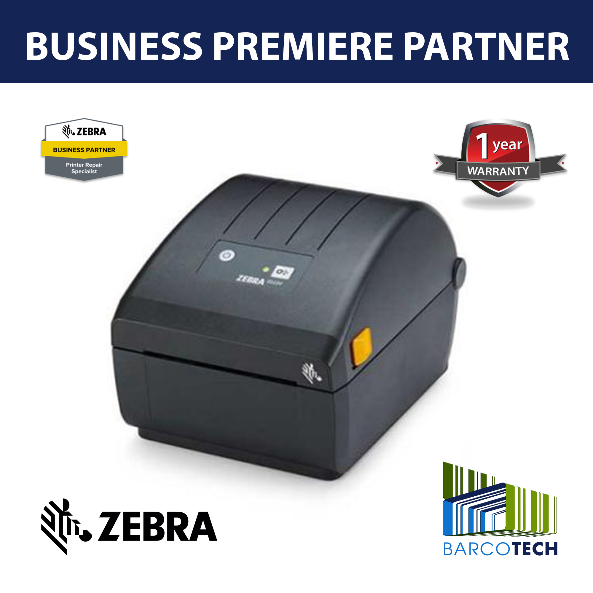 Zebra ZD220 Desktop Barcode Printer Direct Thermal Thermal Transfer 203dpi  Lazada PH