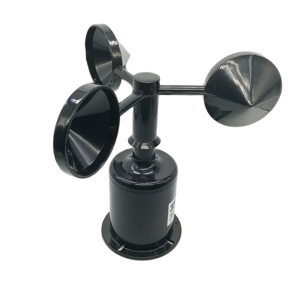 YGC-FS 3 Cup Anemometer Wind Speed Sensor Gauge Measurement og Pulse or ...