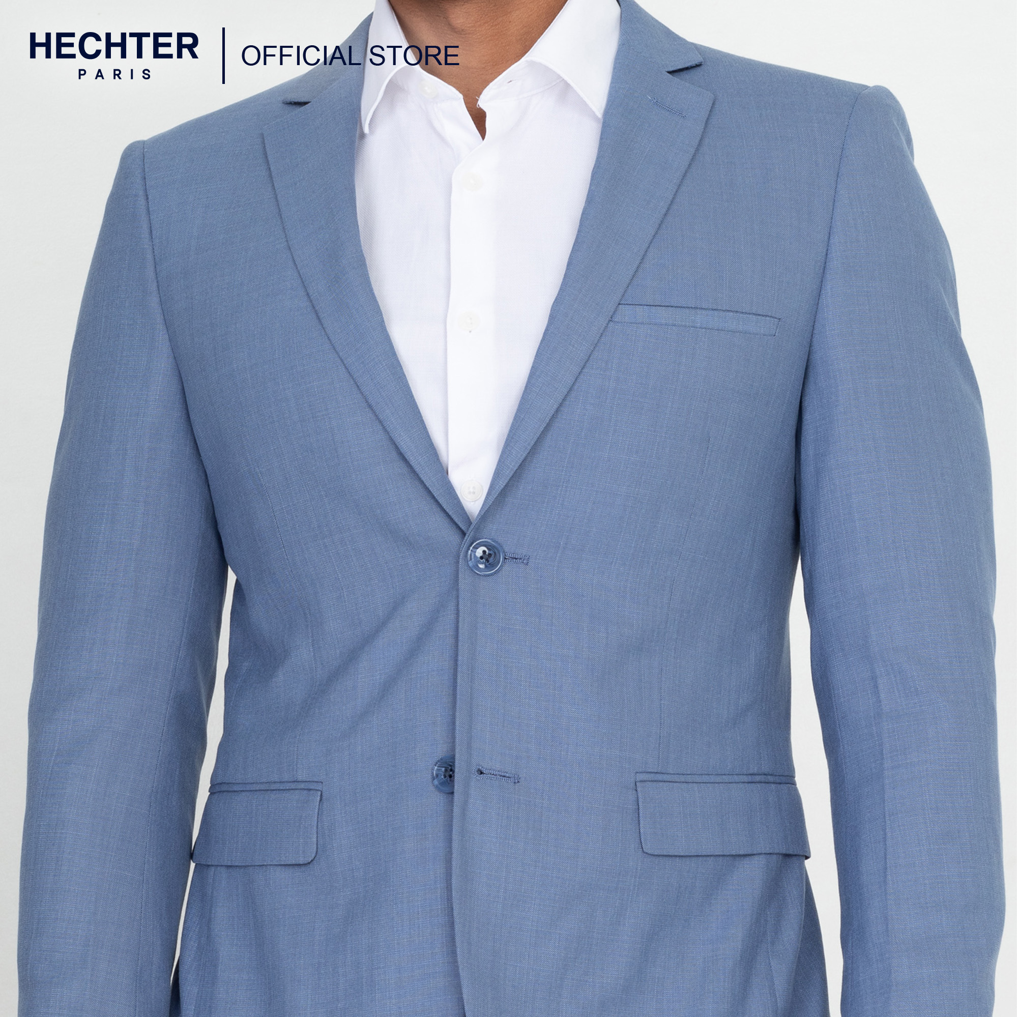 Slim Fit Formal Suit in Polyester Rayon Fabric
