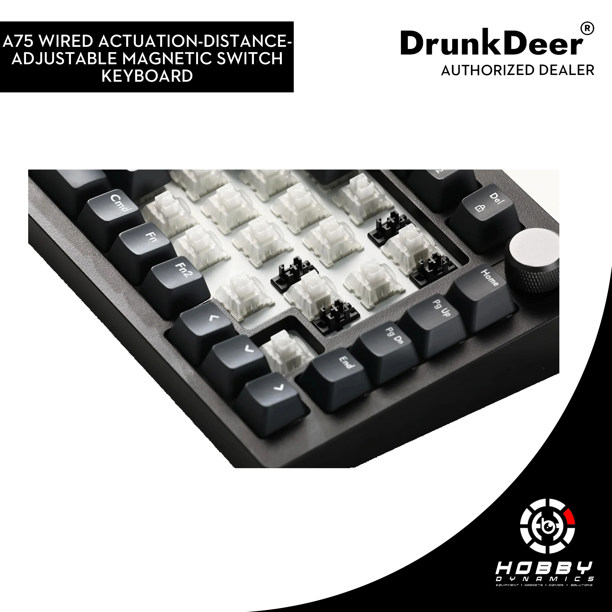 DrunkDeer A75白 - PCゲーム