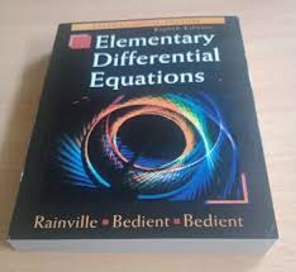 Elementary Differential Equations 8th Edition By Rainville Bedient And Bedient Lazada Ph