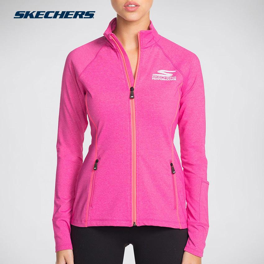 skechers jacket womens pink