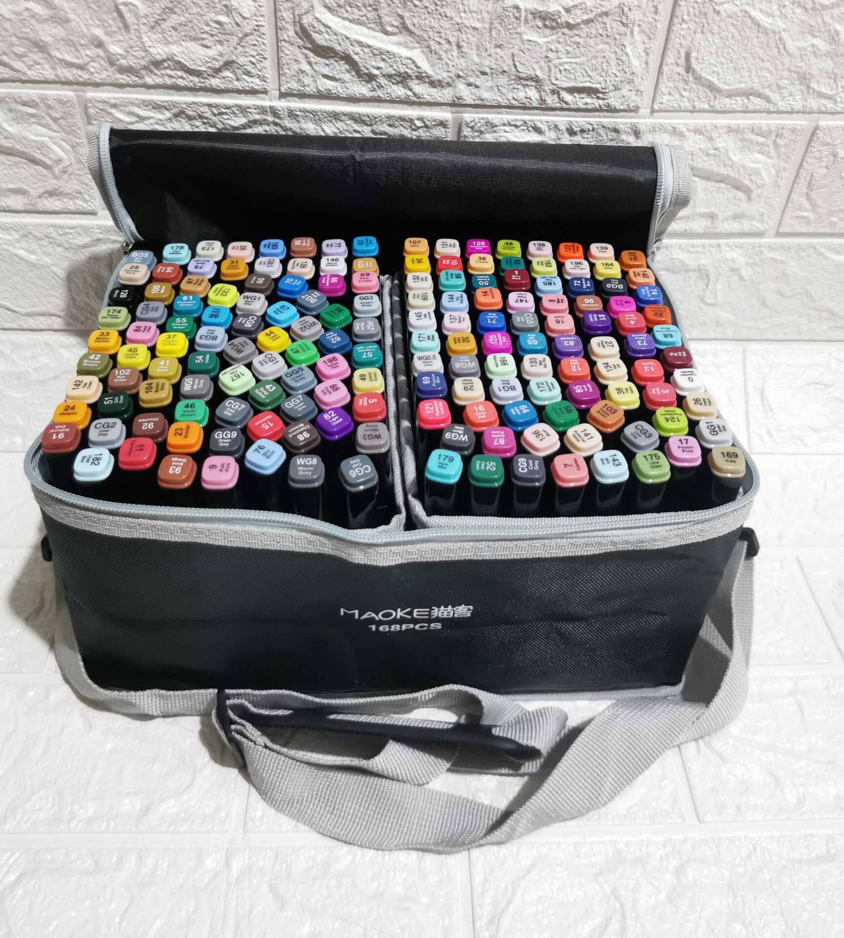 168pcs/204pcs/262pcs Touch Markers Colored Pens for Art Drawing Pens