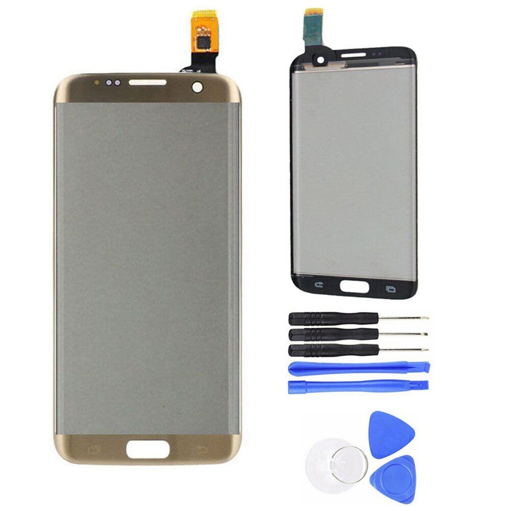 Replacement Display S7 Edge Display Front Touch Screen Digitizer Parts For Suitable For Samsung Galaxy S7 Edge G935 + Tool Телефон Сенсорный