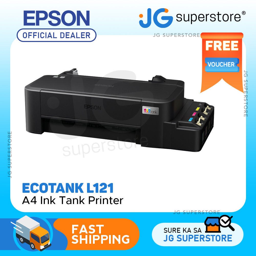 Epson Ecotank L121 A4 Ink Tank Printer Jg Superstore Lazada Ph 3410