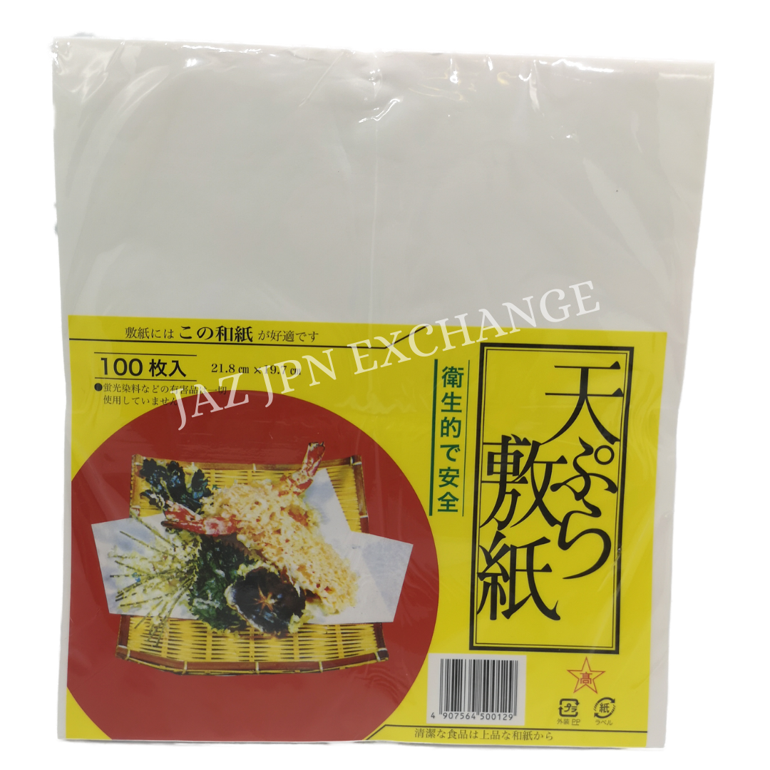 Japanese Tempura Paper (OilAbsorbing Cooking Paper 100 sheets