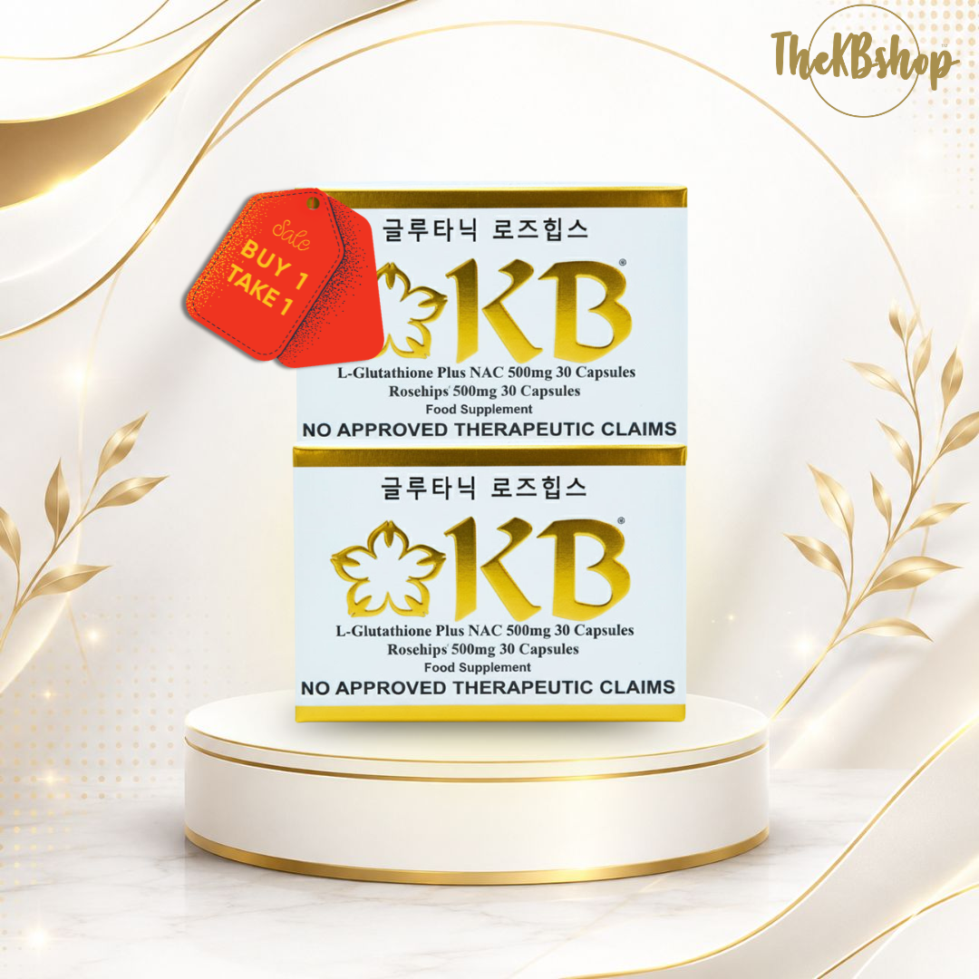 kb glutathione with nac L-Glutathione Plus 500mg x 30 Capsules + KB Rosehips 500mg x 30 Capsules | Buy 1 Take 1 | Food Supplement are there different types Sleep Stress & Mood for Men Size:1.7 oz Oily/Combination