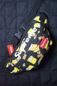 supreme floral waist bag