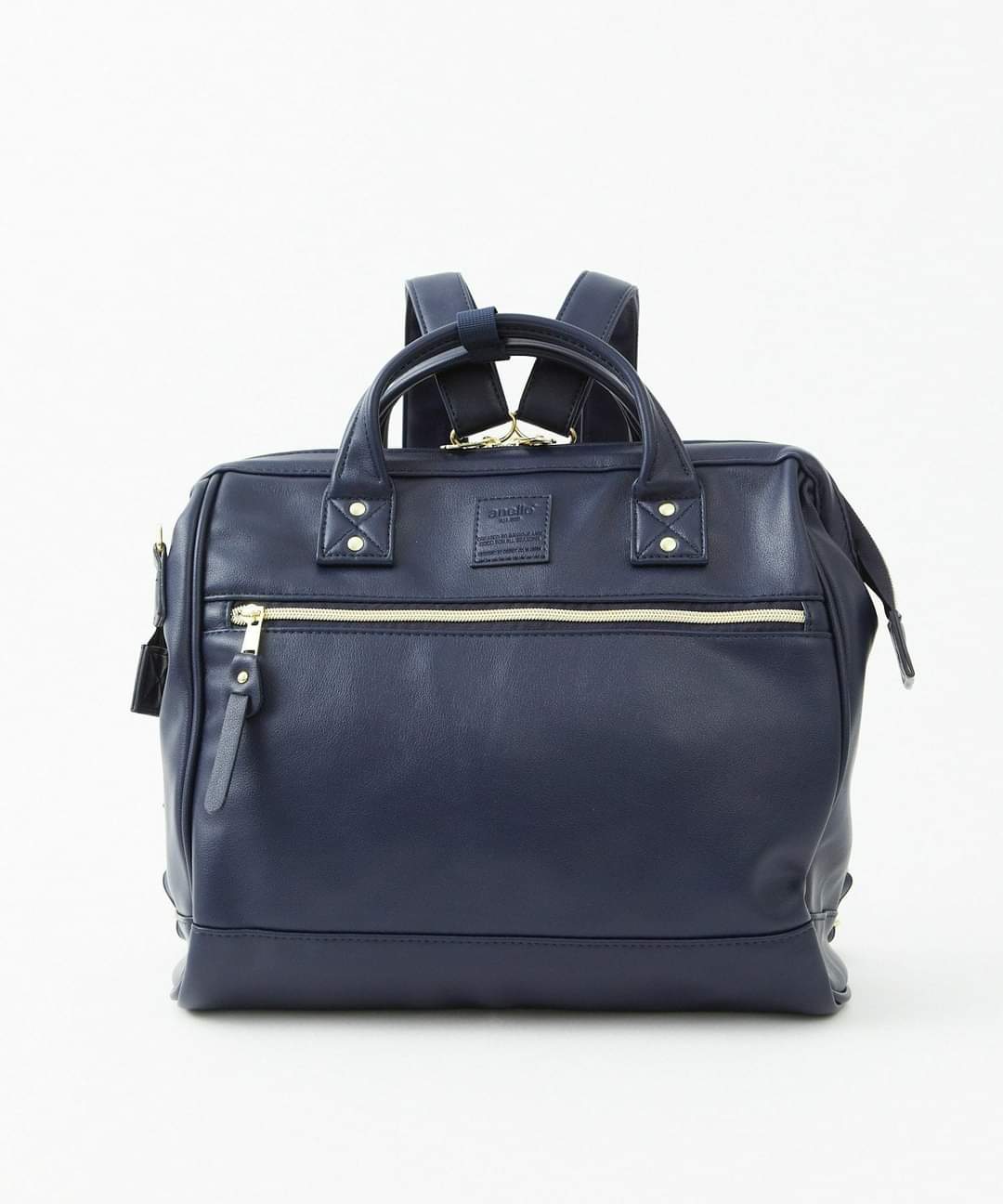 Anello® RETRO Leather 3 Way Boston Shoulder Bag Backpack AHB3775