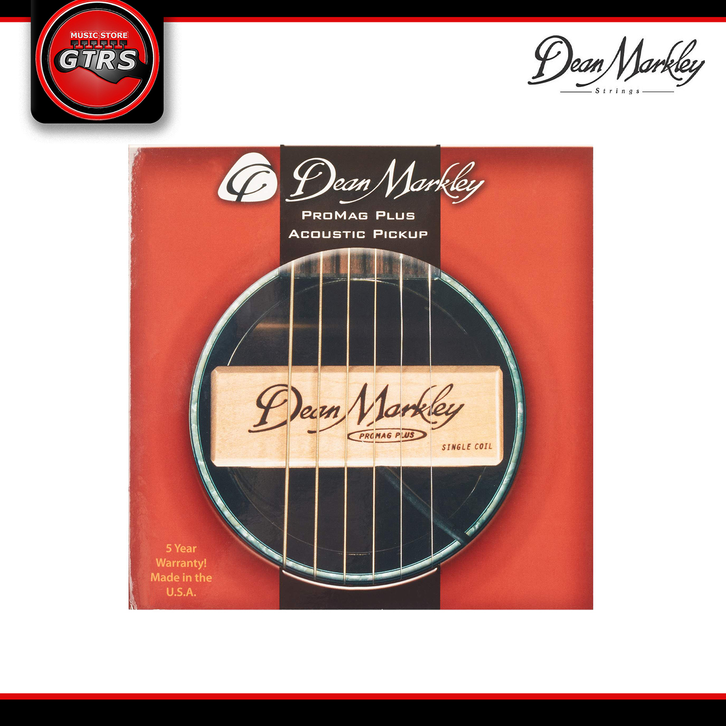 Dean Markley Pro Mag Acoustic Soundhole Pickup 90's