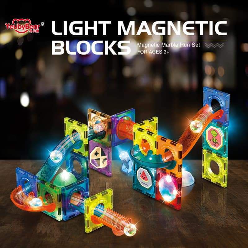 Light Magnetic Blocks 49 Pieces