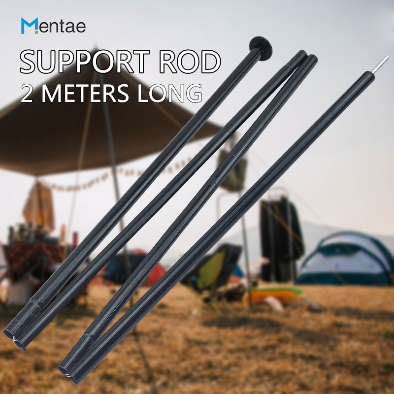 Foldable Tent Poles, 330 Cm / 129.92 Inch Fibreglass Tent Poles, Replacement Tent Poles, Support Pole, Awning Frame Kit For Hiking, Camping, Flexible Poles, Tent Repair For 1-2 Person Tents