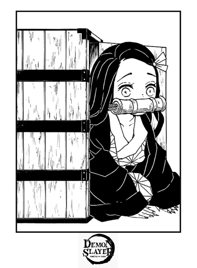 Demon Slayer Kimetsu no Yaiba Anime Manga Instax Inspired Photo