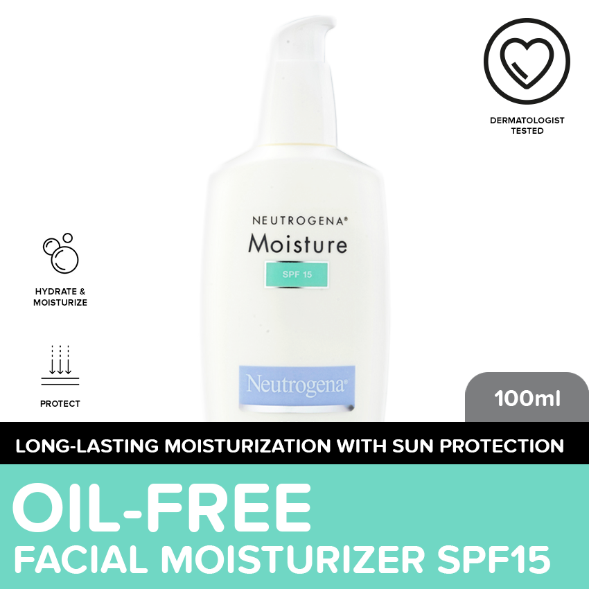 [MOISTURIZER] Neutrogena OilFree Moisturizer with SPF15 Sunscreen
