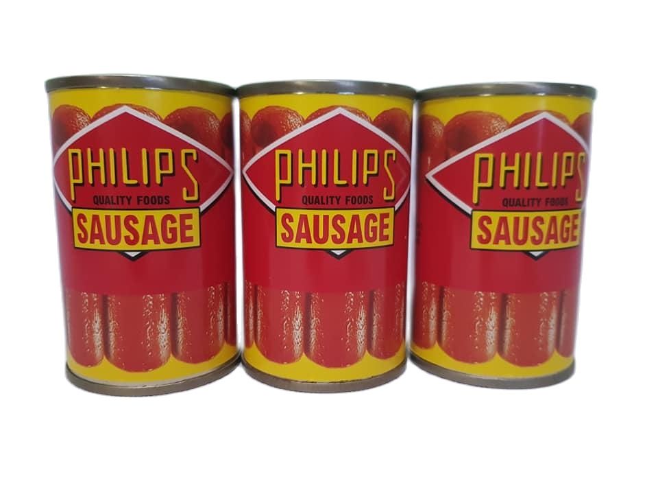Philips SAUSAGE Quality Foods (12 cans x 70 grams drained weight per