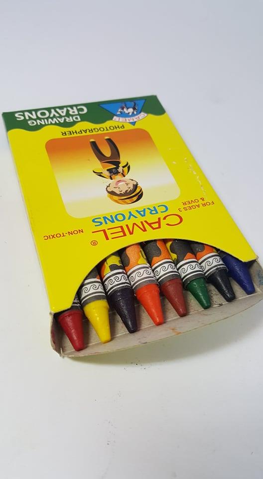 1pack CAMEL CRAYONS 8 COLORS Lazada PH