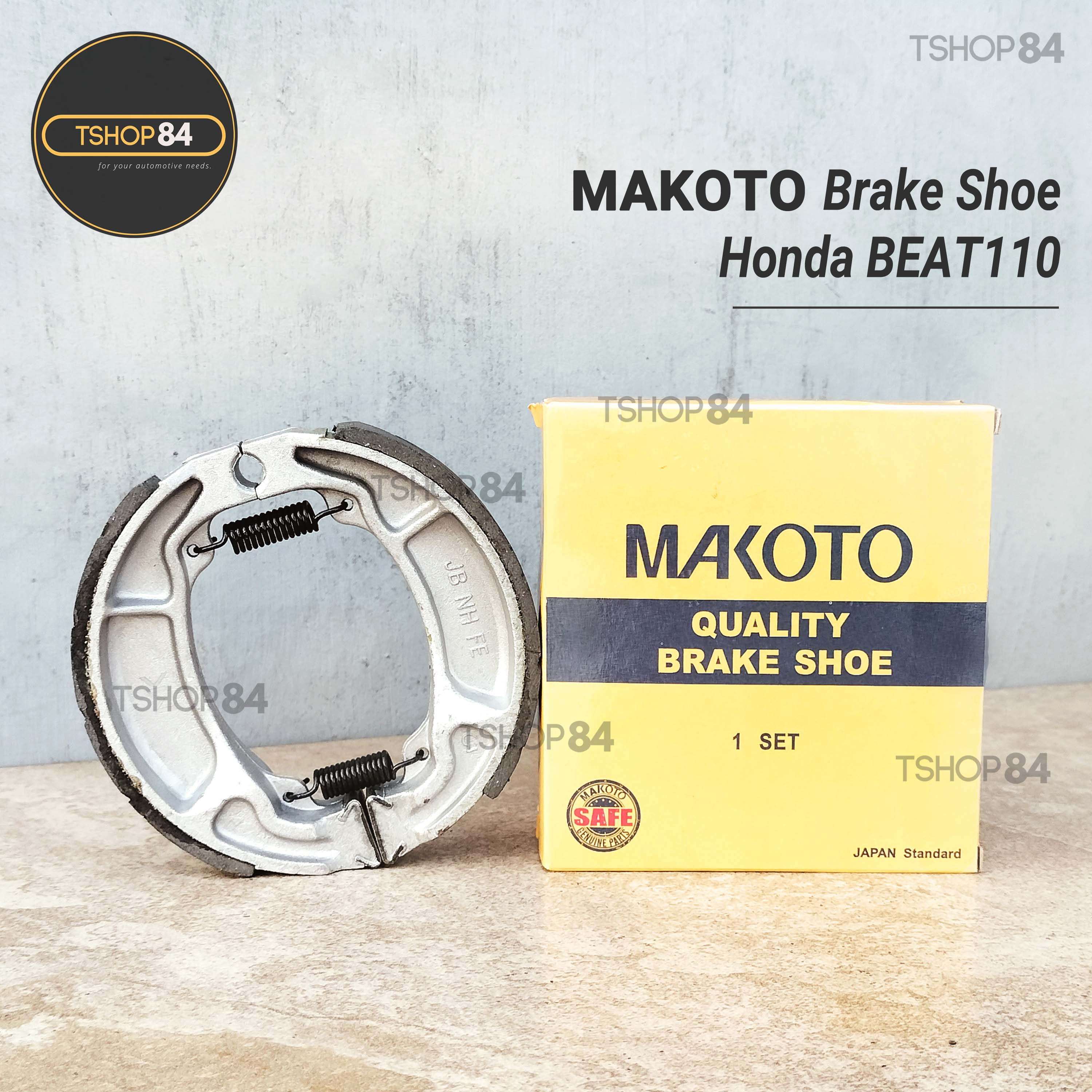 MAKOTO Brake Shoe HONDA BEAT CLICK Japan Quality Lazada PH