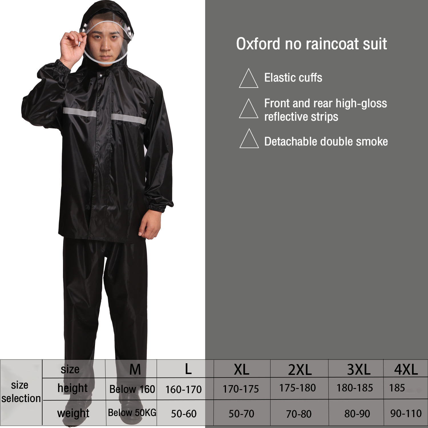 Raincoat Terno For Men Rubberized Makapal Kapote Popular Waterproof