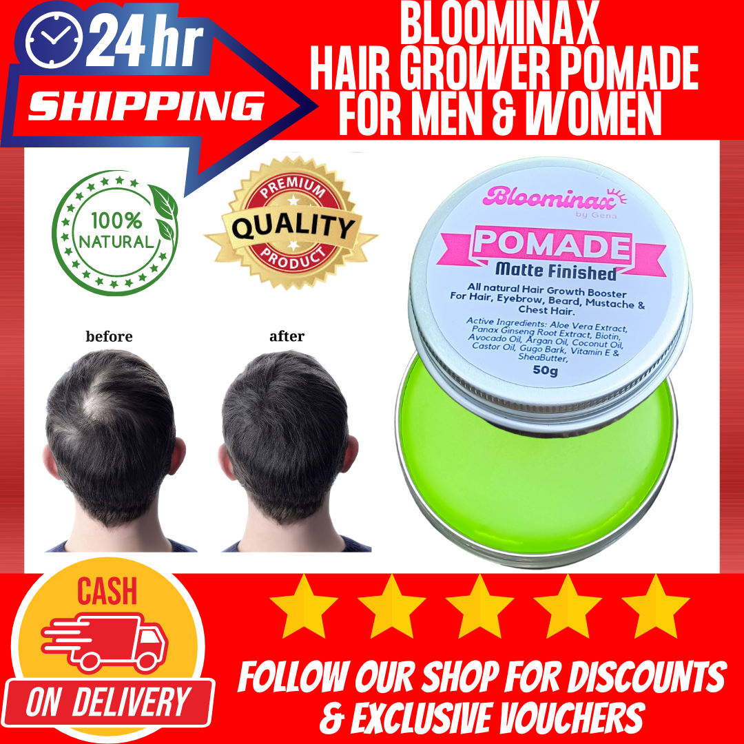 BLOOMINAX Hair Grower Pomade MATTE 50G Hair Grower Pomade for Men And