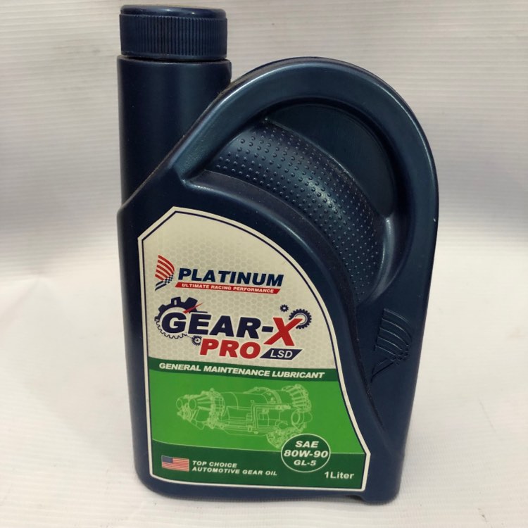 PLATINUM GEARX PRO 1LITER TOP CHOICE AUTOMOTIVE GEAR OIL SAE 80W90 GL