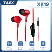 TYLEX XK19 Stereo Earphone with Mic