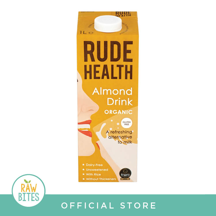 Rude Health Almond Milk 1L (GlutenFree, Organic, Vegan) Lazada PH