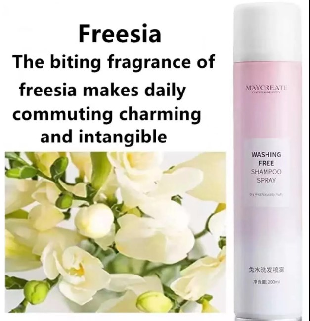 Maycreate Dry Shampoo Spray And Naturally Fluffy Hair Washing Free Hair