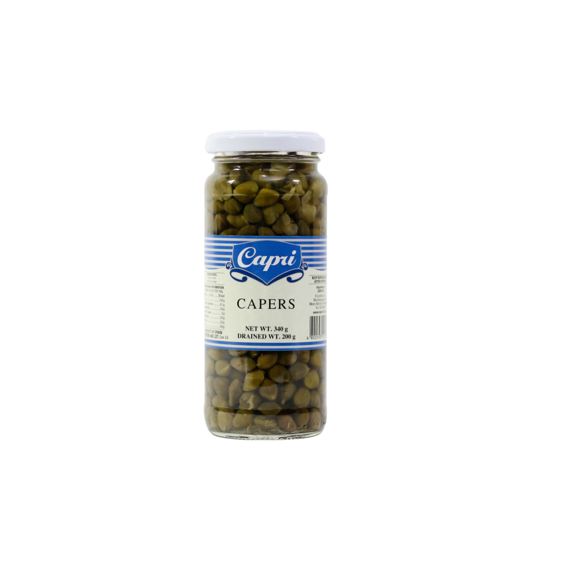 Capri Capers in Vinegar 340g Lazada PH