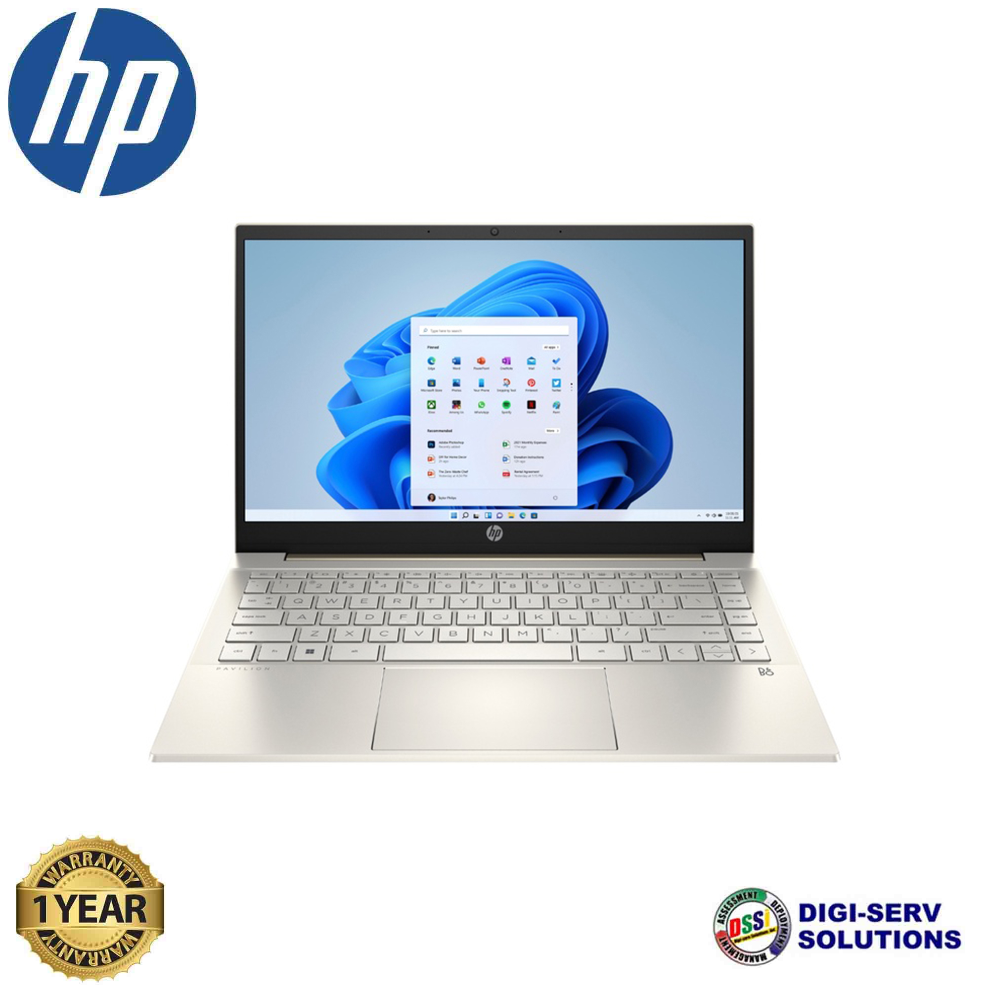 SALE!!! HP Pavilion Laptop 14DV1020TU (Warm Gold) FHD IPS, i51155G7