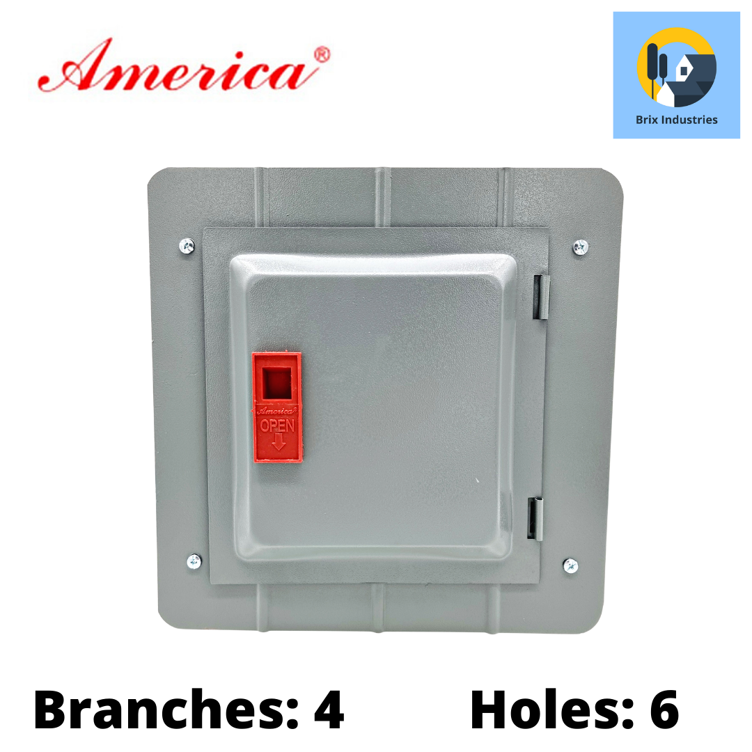 America Panel Box 2 Pole Plug-in Breakers TQL 100AF 2, 4, 6, 8 or 10 ...